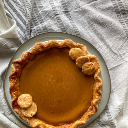 Classic pumpkin pie